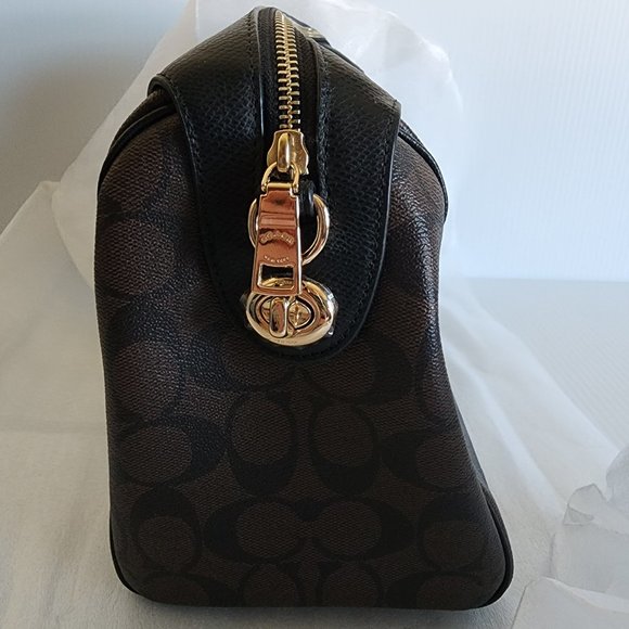 NIB/NWOT Coach Satchel Signature Leather Handbag - Picture 5 of 12